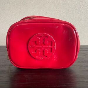 Tory Burch Small Cosmetic Bag, Red
